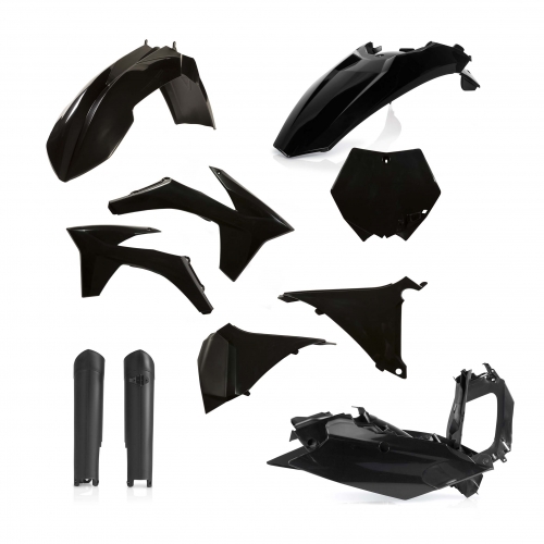 KIT PLÁSTICOS COMPLETO ACERBIS KTM SX 2011 PRETO